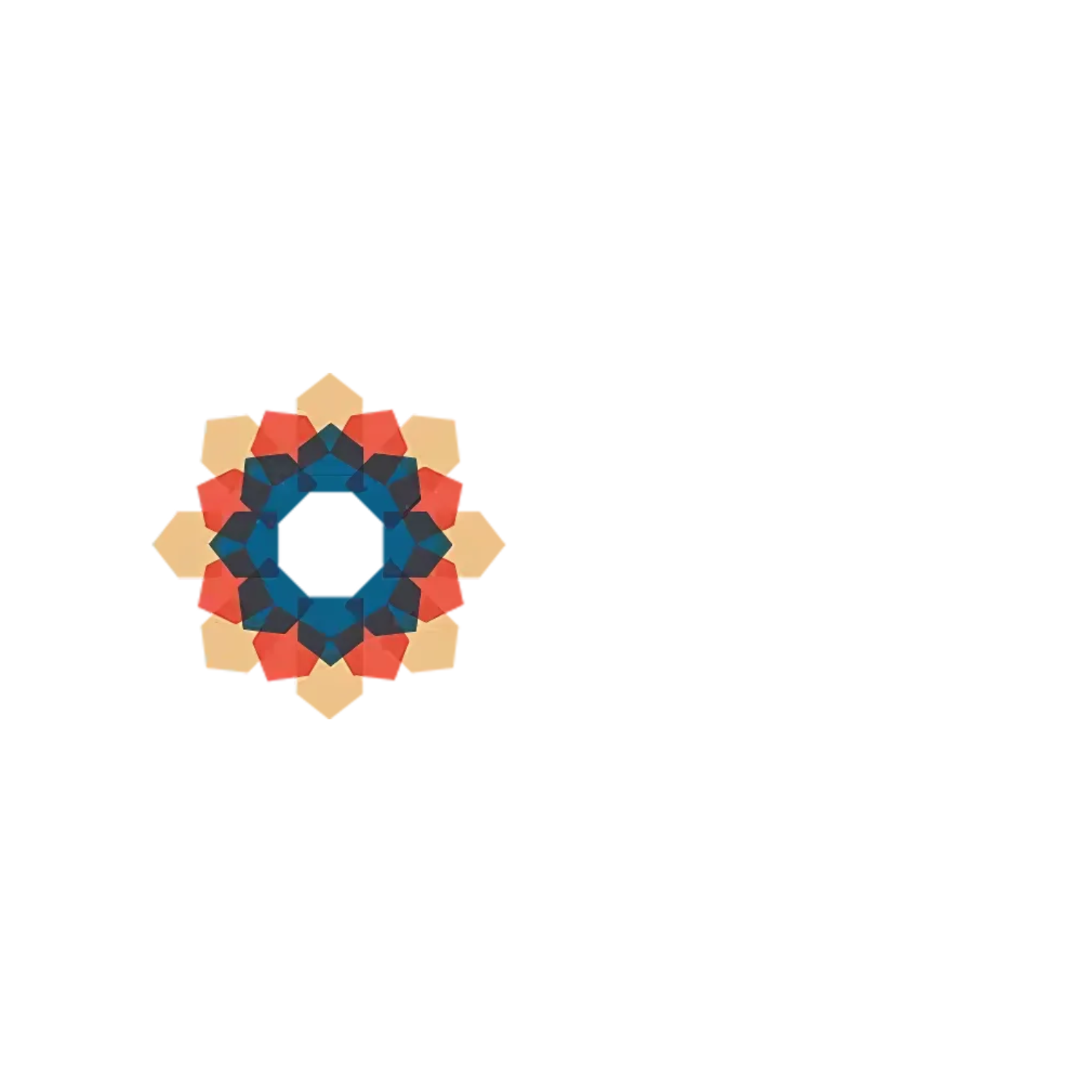 Main street project logo with white text